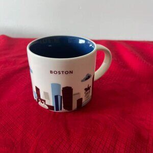 Starbucks Boston You Are Here YAH Coffee Mug Cup 14 Oz Collection